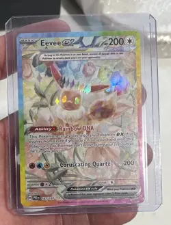 Prismatic Evolutions Eevee EX 167/131 SIR Pokemon TCG ***MINT*** Eeveelutions - Image 1