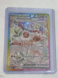Prismatic Evolutions Eevee EX 167/131 SIR Pokemon TCG ***MINT*** Eeveelutions - Image 4