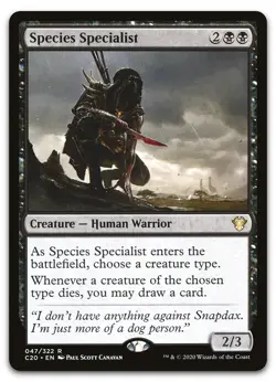 Species Specialist #47 (NM) Commander 2020 C20 Magic MTG - Image 1
