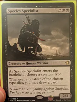 MTG Species Specialist - Commander 2020 Regular - Image 1