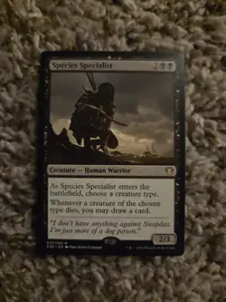 Species Specialist: MtG Magic the Gathering Commander 2020 Rare - Image 1
