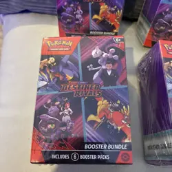 Pokemon TCG - Destined Rivals Booster Bundles x4 - New And Sealed - Image 2