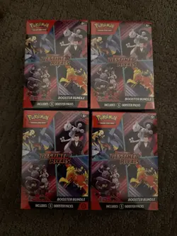 Pokemon TCG - Destined Rivals Booster Bundles x4 - New And Sealed - Image 1