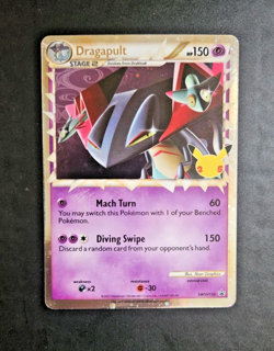 JUMBO Dragapult SWSH 132 Celebrations Black Star Promo Pokemon TCG NEAR MINT - Image 1