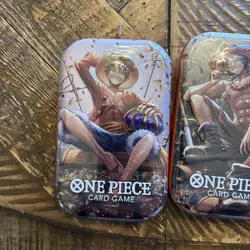 ONE PIECE CARD GAME - TIN PACK ART SET VOL. 2 (TS-02, OP13) x 3 READY TO SHIP - Image 2