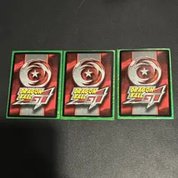 Dragon Ball GT TCG Trunks Personality Card Lot (3 Cards) - Image 2