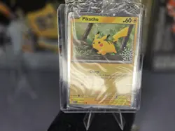Sealed Pokemon TCG Snowflake Stamped Pikachu Holiday Calendar 025/165 Promo Card - Image 1