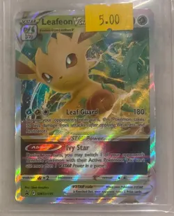 Pokemon TCG - LEAFEON - VSTAR SWSH195 Sword & Shield Promo Cards Holo | English - Image 1