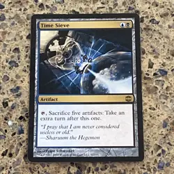 Time Sieve 31 Alara Reborn Regular MTG TCG CARD NM - Image 1