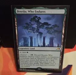 MTG Boseiju, Who Endures Kamigawa: Neon Dynasty 266/302 Regular Rare - Image 1