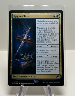 ROGUE CLASS-MTG-ADVENTURES IN THE FORGOTTEN REALMS-RARE 230/281 - Image 1