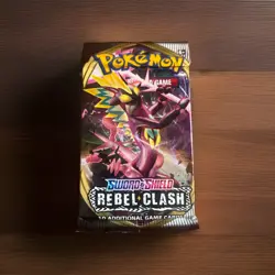 Pokemon TCG Rebel Clash Booster Pack Sword and Shield NEW SEALED 820650806810 - Image 1