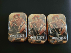 3x Portgas.D.Ace Tin (2 x OP13 Packs + Promo) One Piece Pack Set Vol. 2 - Image 1