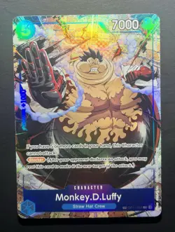 One Piece TCG Monkey.D.Luffy OP11-058 Carrying On His Will OP13 Treasure Rare TR - Image 1
