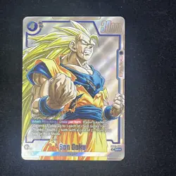 Son Goku - SB02-023 Alternate Art Manga Booster 02 Dragon Ball Card English - Image 1