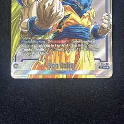 Son Goku - SB02-023 Alternate Art Manga Booster 02 Dragon Ball Card English - Image 4
