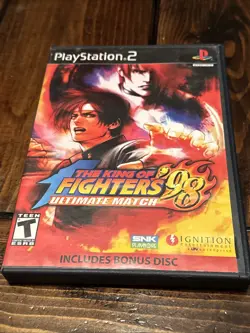 The King of Fighters ‘98: Ultimate Match (PS2 PlayStation 2) CIB w/ Bonus Disc 893384000199 - Image 1