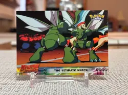 1999 Topps Pokemon First Movie #34 (The Ultimate Match) 2nd Print Black Logo NM - Image 1