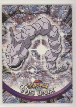 Onix Topps Pokemon TV Animation Edition Series 2 #95 2000 01dr - Image 1