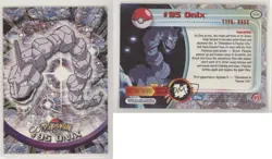 Onix Topps Pokemon TV Animation Edition Series 2 #95 2000 01dr - Image 3