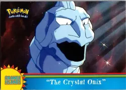 2000 Topps Pokemon TV Animation Edition Series 3 #OR4 The Crystal Onix - Image 1