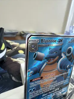 Pokemon TCG Blastoise GX Unbroken Bonds SM189 Holo Promo Card - Image 2