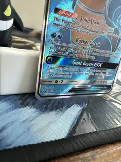 Pokemon TCG Blastoise GX Unbroken Bonds SM189 Holo Promo Card - Image 3