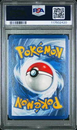 2001 POKEMON GAME MOVIE POKEMON 3 MOVIE PROMO #34 ENTEI-REVERSE FOIL PSA 8 - Image 2