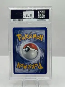 2001 Pokemon Game Pokemon 3 Movie Promo #34 Entei Reverse Foil PSA 8 - Image 2