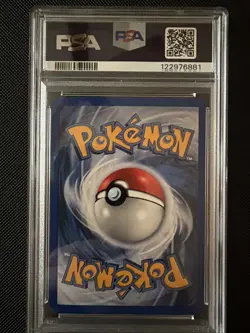 2001 POKEMON GAME MOVIE POKEMON 3 MOVIE PROMO #34 ENTEI-REVERSE FOIL PSA 8 - Image 2