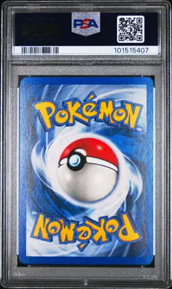 2001 POKEMON GAME MOVIE POKEMON 3 MOVIE PROMO #34 ENTEI-REVERSE FOIL PSA 8 - Image 2