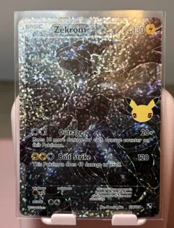 Pokemon TCG Zekrom Celebrations Classic Collection Holo Ultra Rare Card 114/114 - Image 1