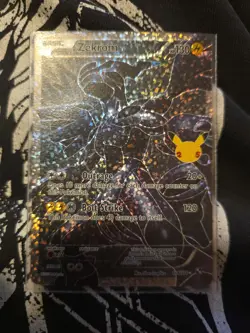 Pokemon TCG Zekrom Celebrations Classic Collection Holo Ultra Rare Card 114/114 - Image 1