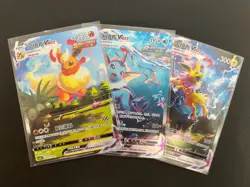 2024 Pokemon TCG S-Chinese Jolteon Flareon Vaporeon Vmax CSHC-003 006 009 Card - Image 1