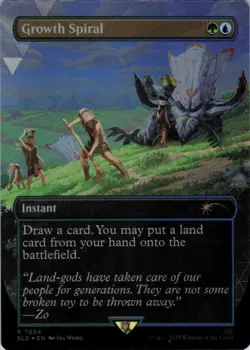 MTG Growth Spiral (Rainbow) (7054) | NM Foil | Secret Lair Horizon {SLD} - Image 2