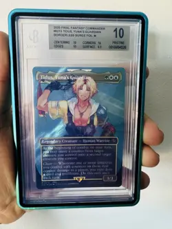MTG Tidus Yuna's Guardian Surge Foil BGS 10 Pristine M0213 Magic Final Fantasy - Image 1