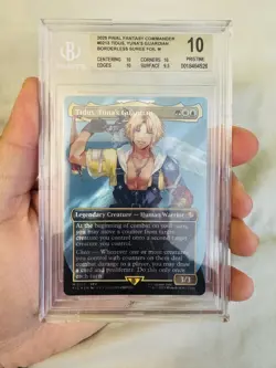 MTG Tidus Yuna's Guardian Surge Foil BGS 10 Pristine M0213 Magic Final Fantasy - Image 2