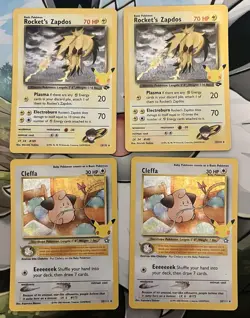 Pokemon TCG Celebrations Classic Collection Lot Of 11 Cards In A Mini Album - Image 3