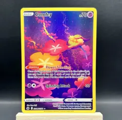 Pokemon TCG Sword & Shield Crown Zenith Galarian Gallery Comfey GG14/GG70 NM - Image 1