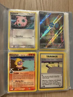 Pokemon TCG WOTC Cards in binder including vintage - Image 1