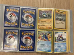 Pokemon TCG WOTC Cards in binder including vintage - Image 2