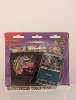 Pokemon Mega Evolutions Ascended Heroes Tech Sticker Collection Ghastly Promo - Image 1
