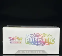 Pokemon Prismatic Evolutions ETB Elite Trainer Box Sealed DG $40 W/ Small Tears - Image 3