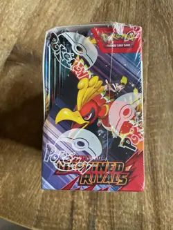 Pokemon TCG Destined Rivals Booster Box Sealed Tear-In Outer Wrapper - Image 5