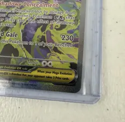 Mega Gengar ex 284/217 SIR Secret Rare Pokemon Ascended Heroes IN HAND - Image 3