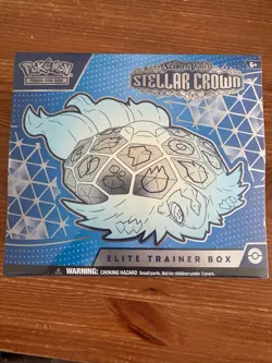 Pokemon TCG Scarlet and Violet Stellar Crown Elite Trainer Box - new and sealed - Image 1