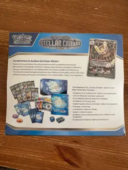 Pokemon TCG Scarlet and Violet Stellar Crown Elite Trainer Box - new and sealed - Image 2