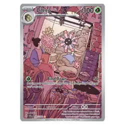 Pokemon TCG Lileep 145/142 Illustration Rare Card Stellar Crown (English) - Image 1