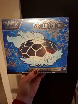 Pokemon TCG Stellar Crown ETB Scarlet and Violet Elite Trainer Box New Sealed - Image 1