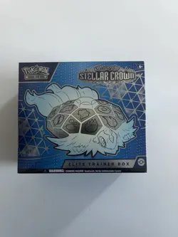Pokemon TCG Scarlet & Violet Stellar Crown Elite Trainer Box New and Sealed - Image 1